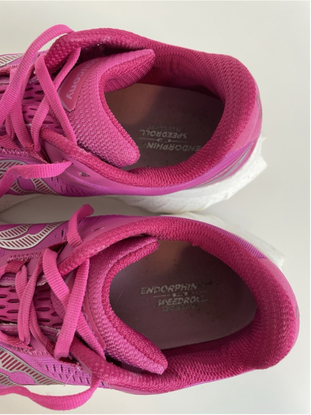 Saucony Endorphin Speed 4 Women's Size 10.5 Pink Purple Running Shoes - Picture 11 of 13